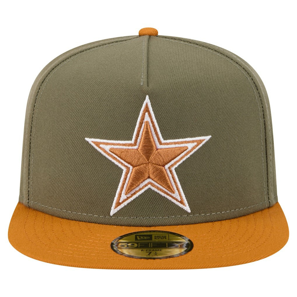 2-Tone Color Pack A-Frame 59FIFTY Fitted Hat - Dallas Cowboys