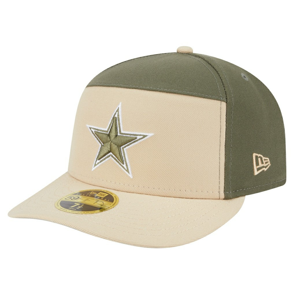 2-Tone Color Pack Split Panel 59FIFTY Fitted Hat - Dallas Cowboys