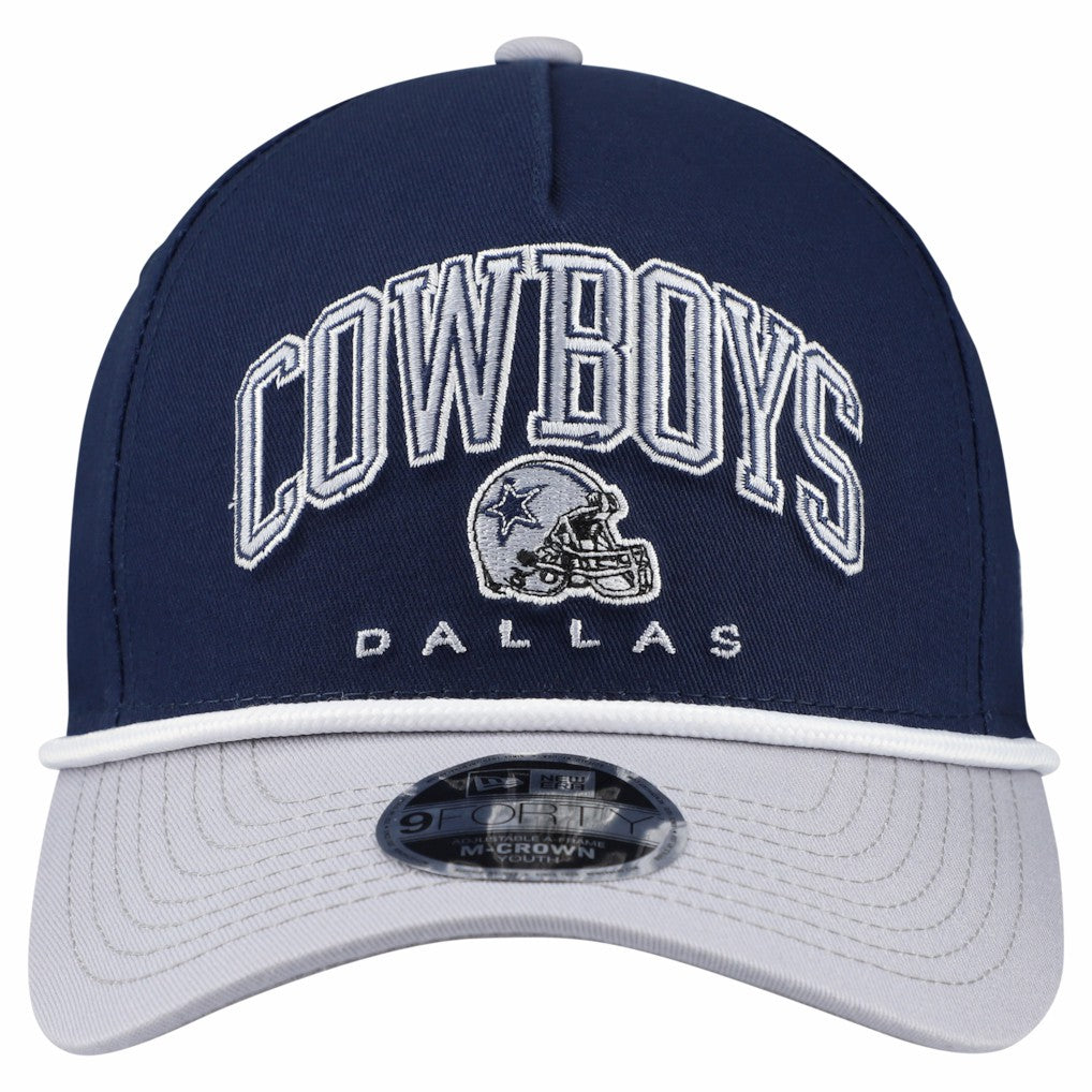 Youth Arch COOLERA 9FORTY A-Frame Adjustable Hat - Dallas Cowboys