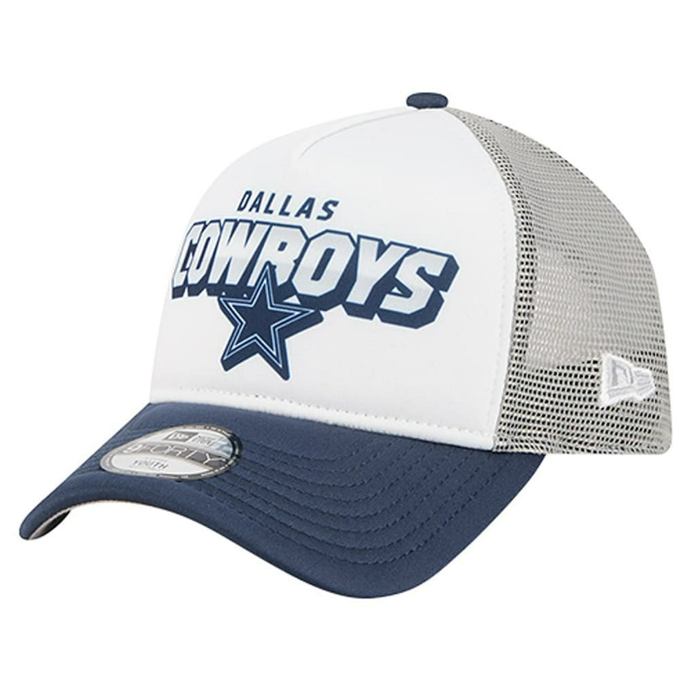 Youth Streak 9FORTY A-Frame Adjustable Hat - Dallas Cowboys
