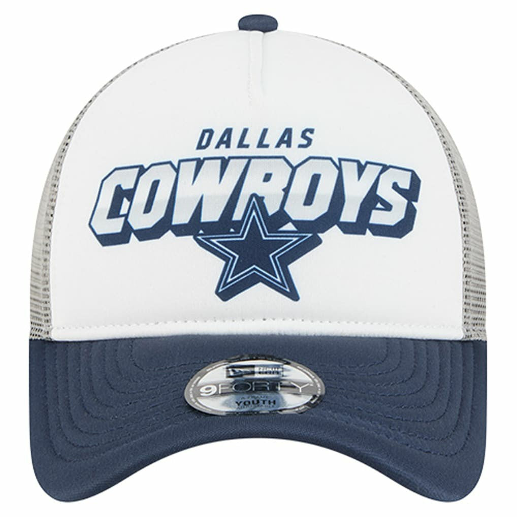 Youth Streak 9FORTY A-Frame Adjustable Hat - Dallas Cowboys