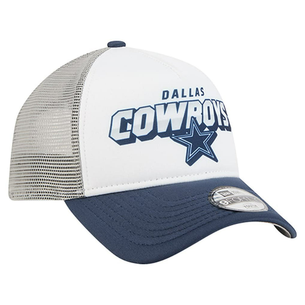 Youth Streak 9FORTY A-Frame Adjustable Hat - Dallas Cowboys