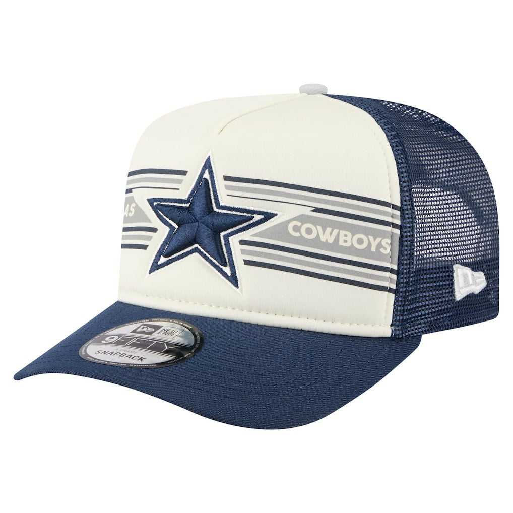 Youth Banner A-Frame 9FIFTY Trucker Snapback Hat - Dallas Cowboys