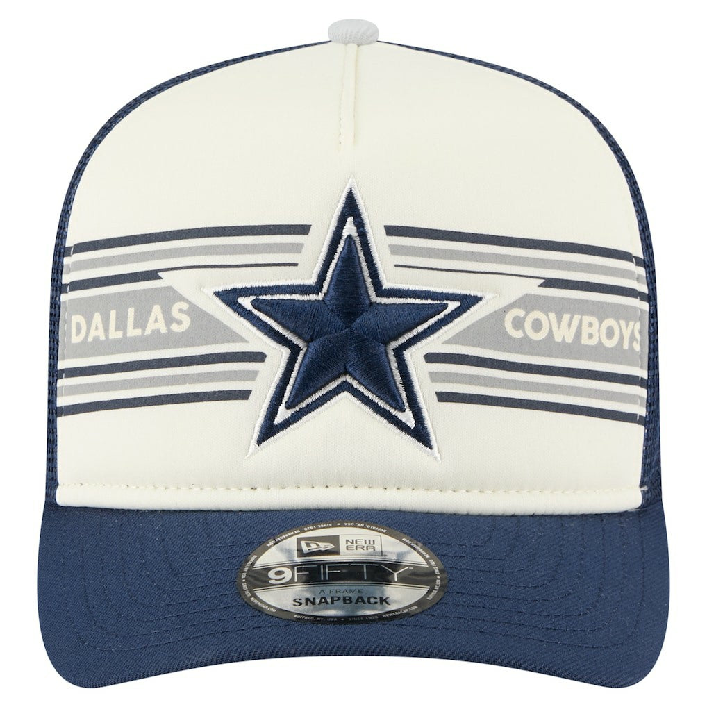 Youth Banner A-Frame 9FIFTY Trucker Snapback Hat - Dallas Cowboys
