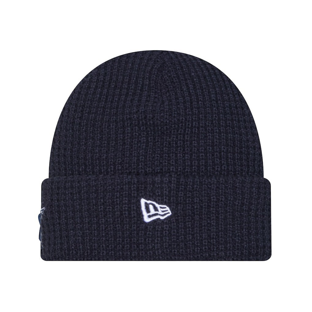 Youth Waffle Cuffed Knit Hat - Dallas Cowboys