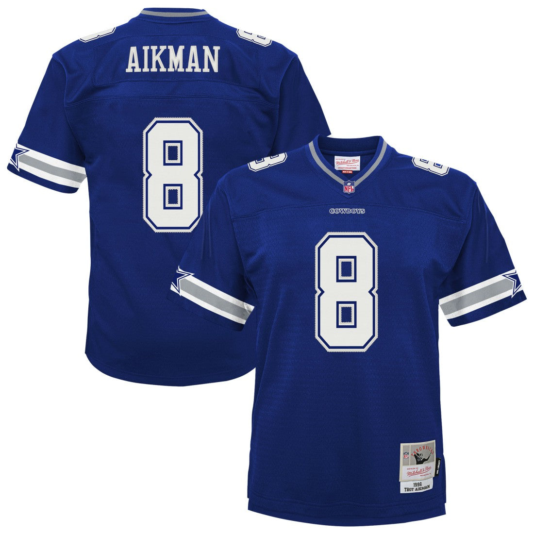 Troy Aikman  Preschool 1996 Retired Player Legacy Jersey - Dallas Cowboys