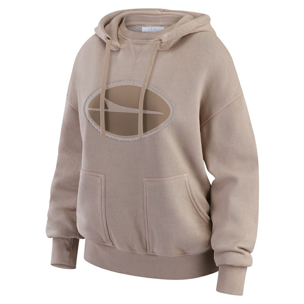 WEAR by Erin Andrews Women's Washed Pullover Crewdie - New York Jets