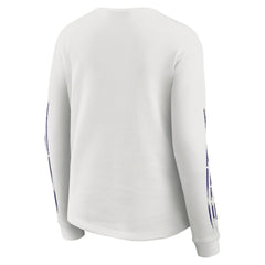 WEAR by Erin Andrews Women's Graphic Waffle Long-Sleeve T-Shirt - Baltimore Ravens