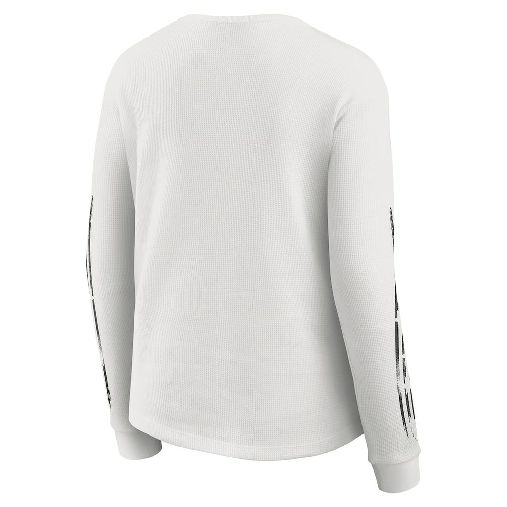 WEAR by Erin Andrews Women's Graphic Waffle Long-Sleeve T-Shirt - Cincinnati Bengals