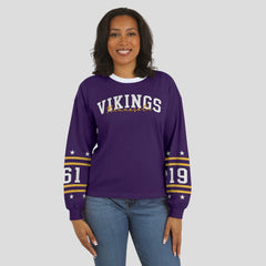 WEAR by Erin Andrews Women's Sport Long-Sleeve T-Shirt - Minnesota Vikings
