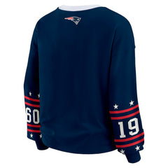 WEAR by Erin Andrews Women's Sport Long-Sleeve T-Shirt - New England Patriots
