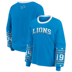 WEAR by Erin Andrews Women's Sport Long-Sleeve T-Shirt - Detroit Lions