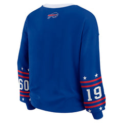 WEAR by Erin Andrews Women's Plus Size Sport Long-Sleeve T-Shirt - Buffalo Bills