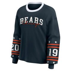 WEAR by Erin Andrews Women's Plus Size Sport Long-Sleeve T-Shirt - Chicago Bears
