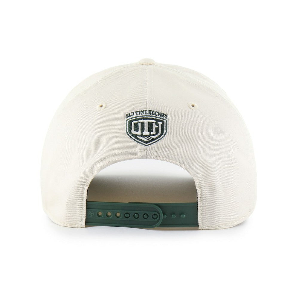 NHL Cream/Green Minnesota Wild '47 Expansion Debut Two-Tone Hitch Adjustable Hat