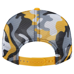 NHL Black/Gold Pittsburgh Penguins New Era Camo Meshback 9FIFTY Snapback Hat