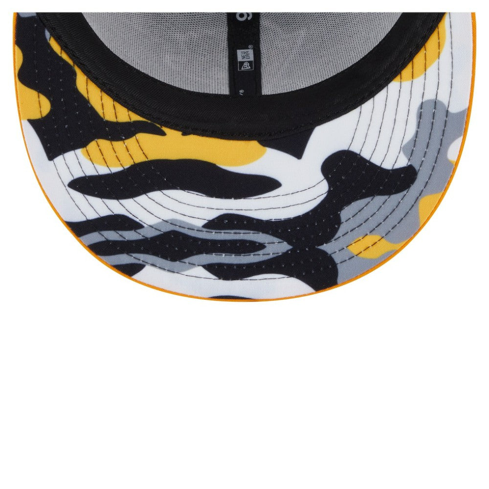 NHL Black/Gold Pittsburgh Penguins New Era Camo Meshback 9FIFTY Snapback Hat