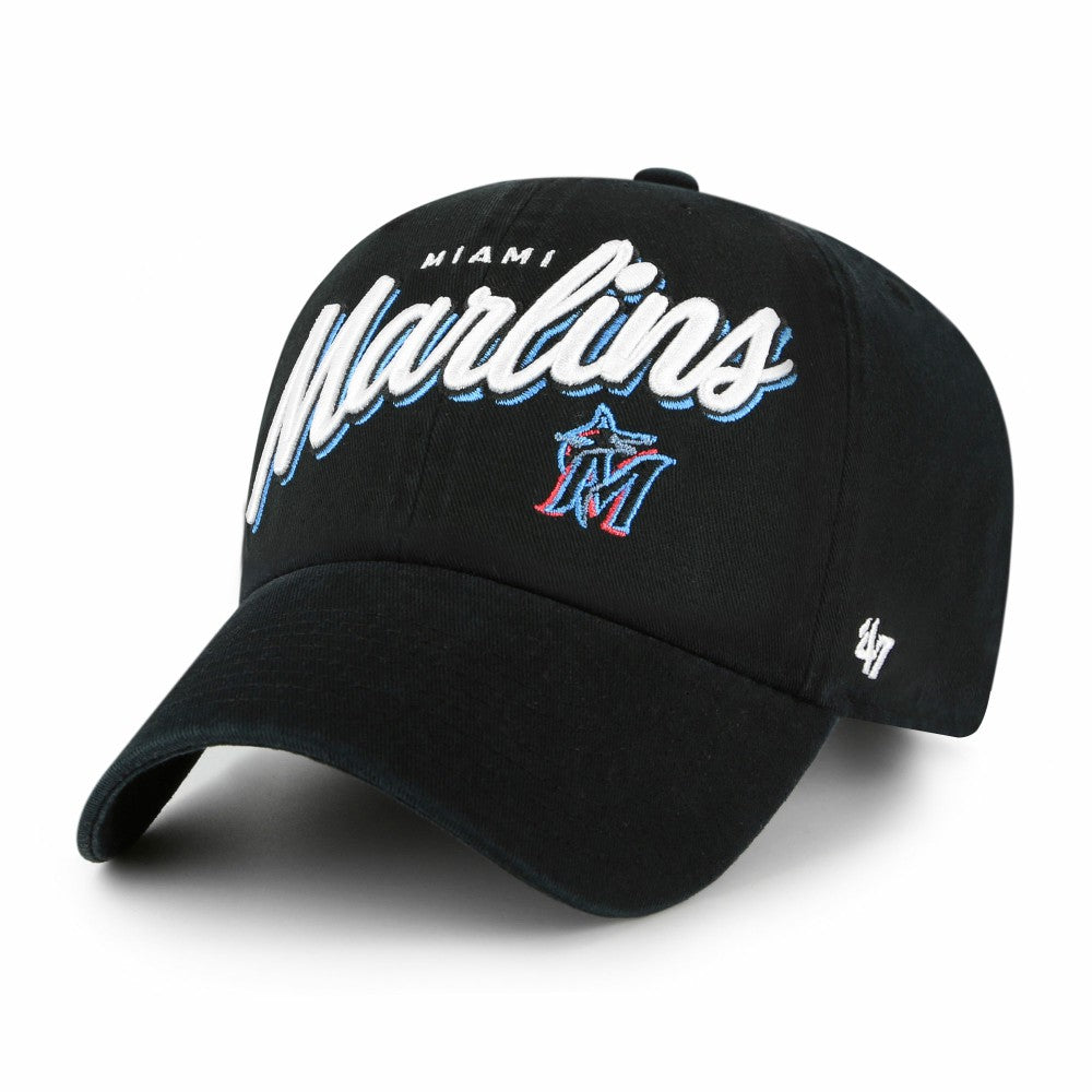 MLB Miami Marlins '47 Women's Ariana Clean Up Adjustable Hat