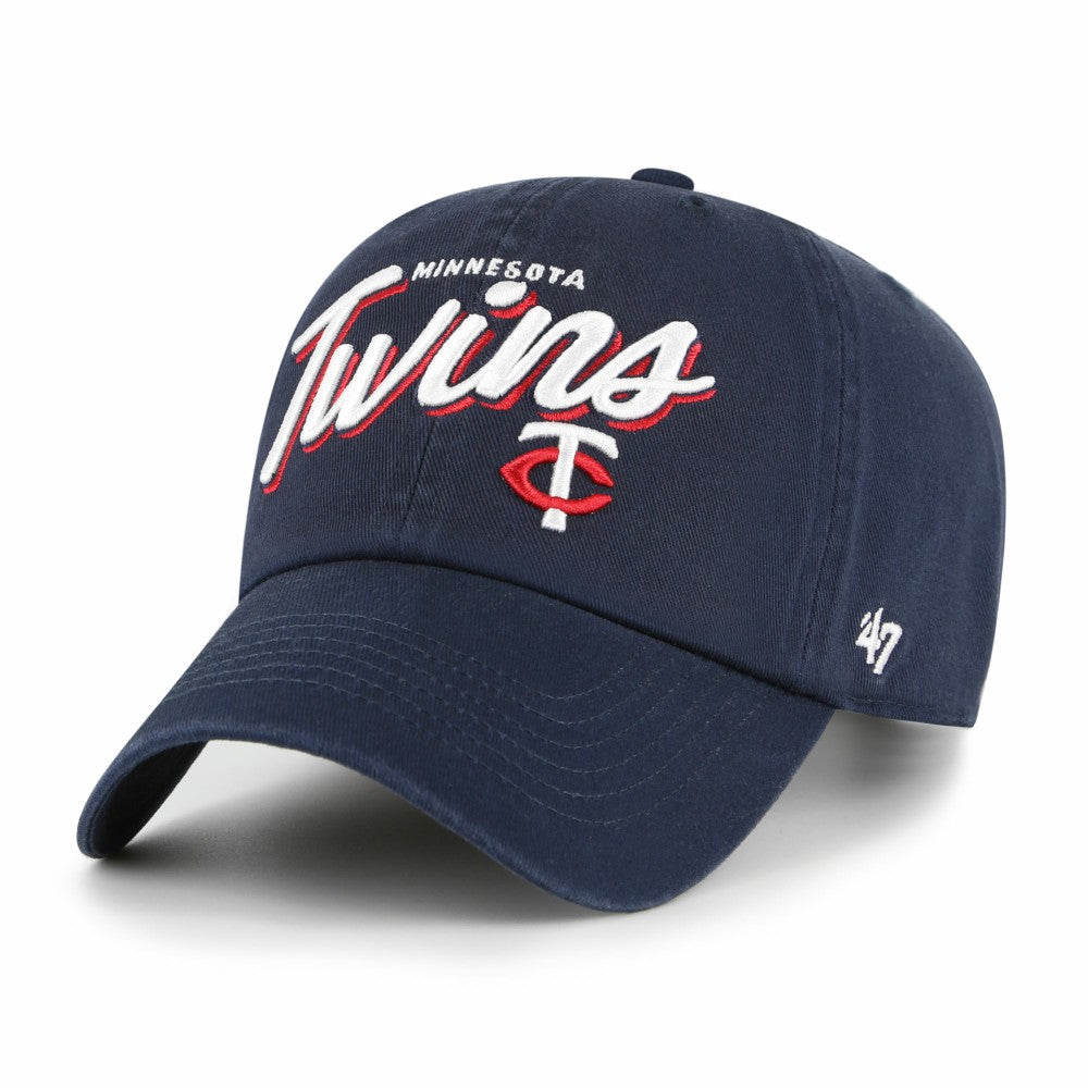MLB Minnesota Twins '47 Women's Ariana Clean Up Adjustable Hat