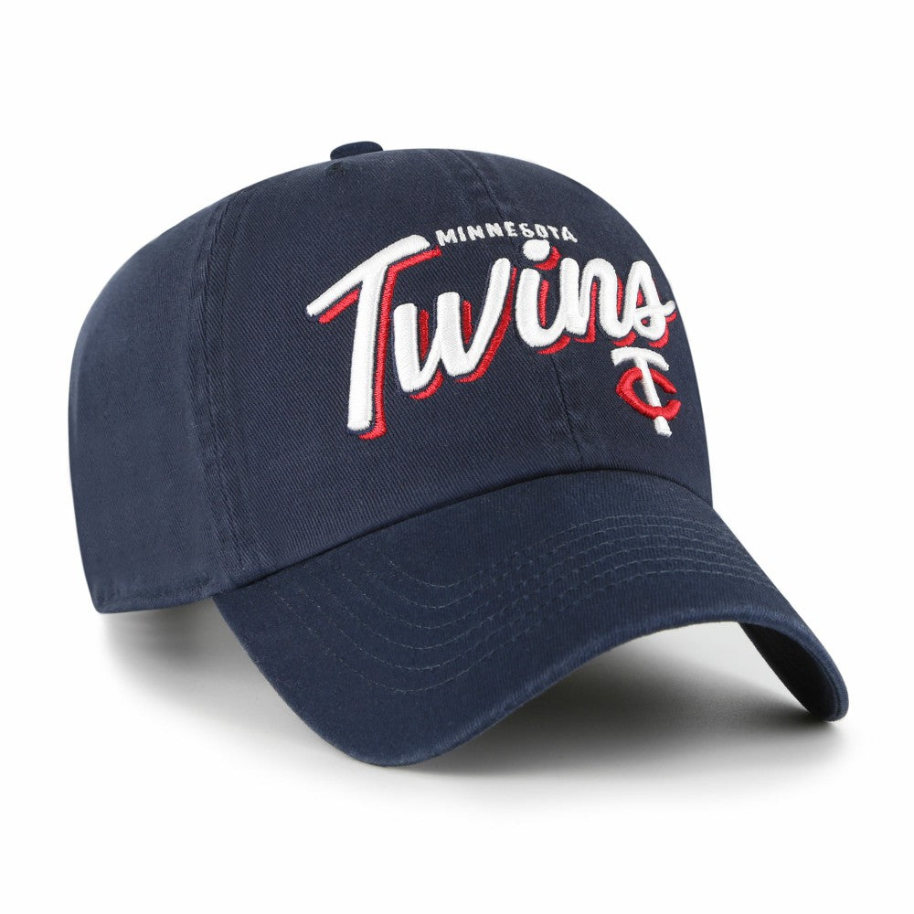 MLB Minnesota Twins '47 Women's Ariana Clean Up Adjustable Hat