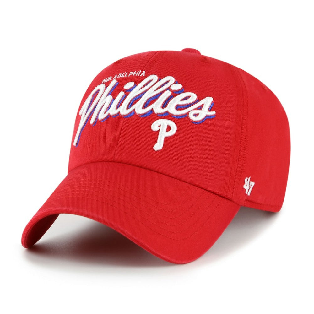 MLB Philadelphia Phillies '47 Women's Ariana Clean Up Adjustable Hat