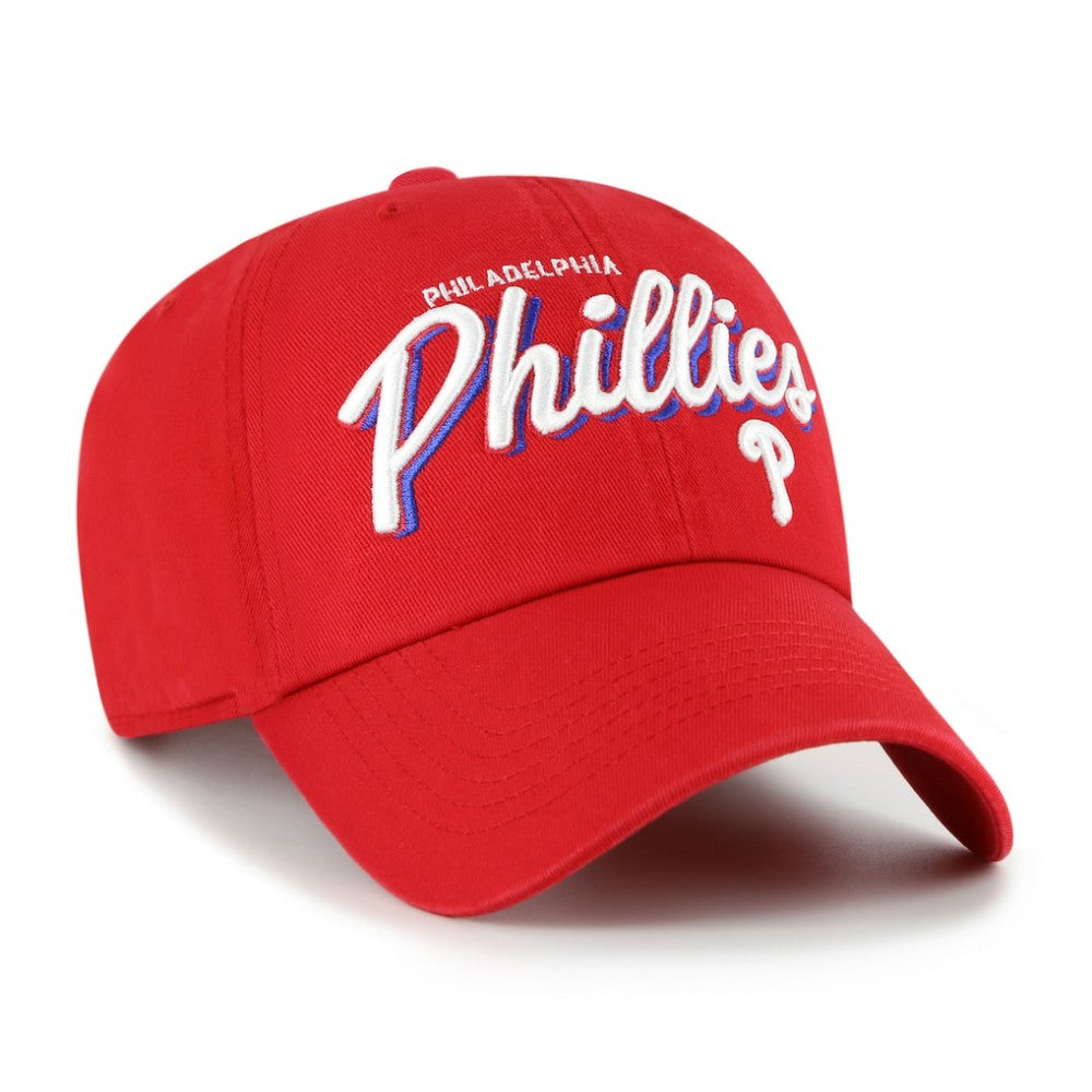 MLB Philadelphia Phillies '47 Women's Ariana Clean Up Adjustable Hat