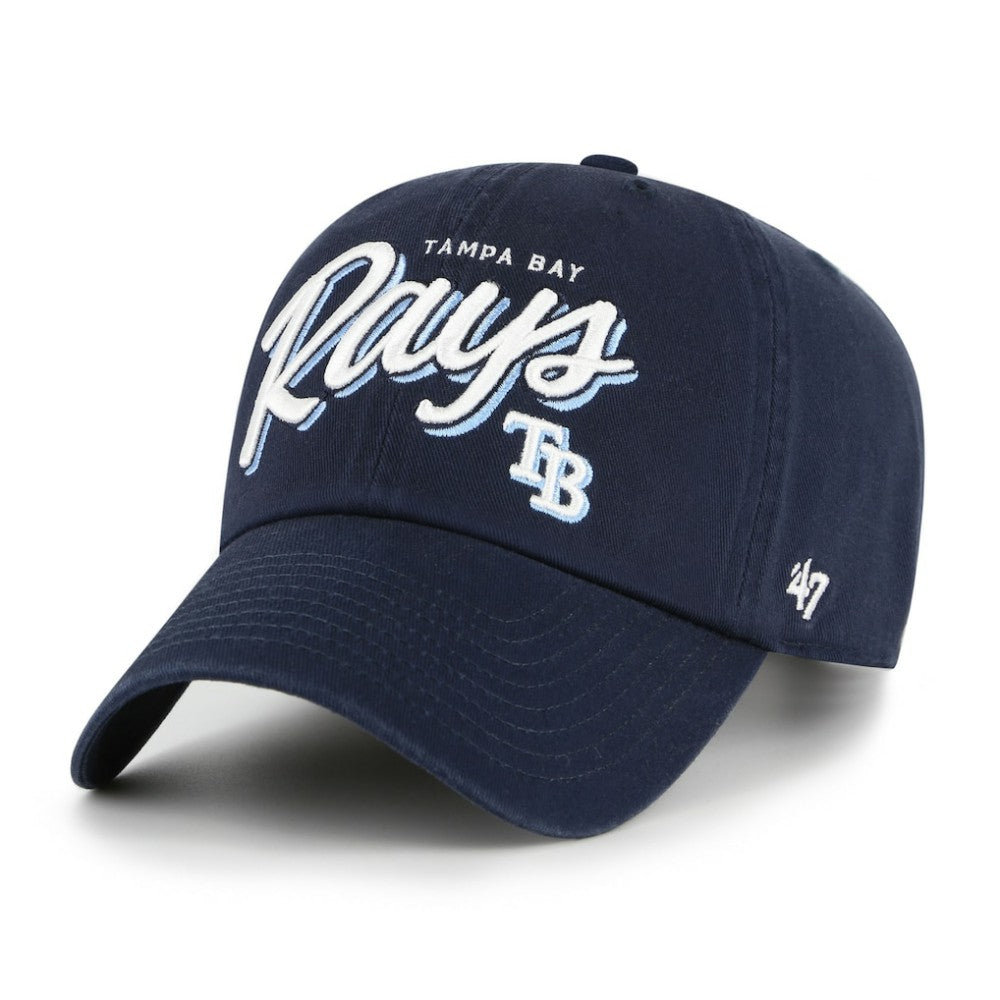 MLB Tampa Bay Rays '47 Women's Ariana Clean Up Adjustable Hat