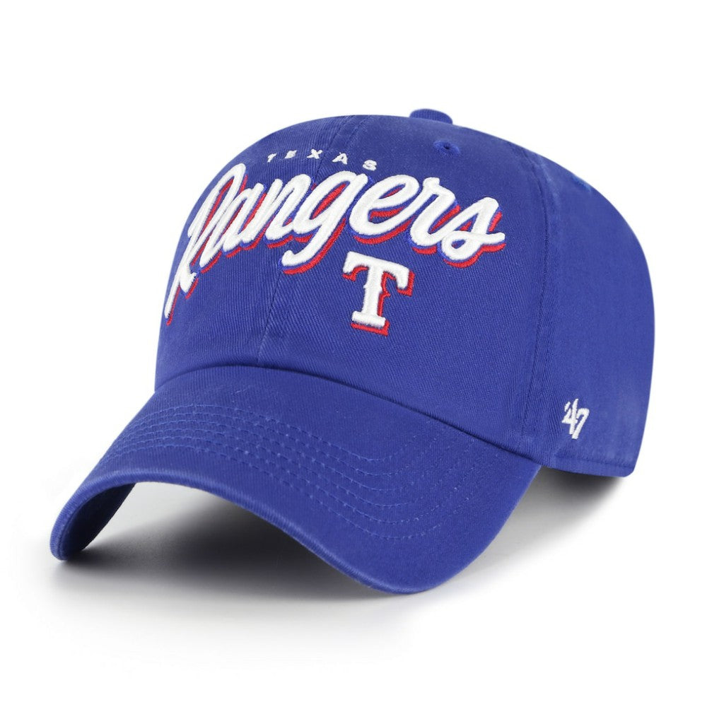 MLB Texas Rangers '47 Women's Ariana Clean Up Adjustable Hat