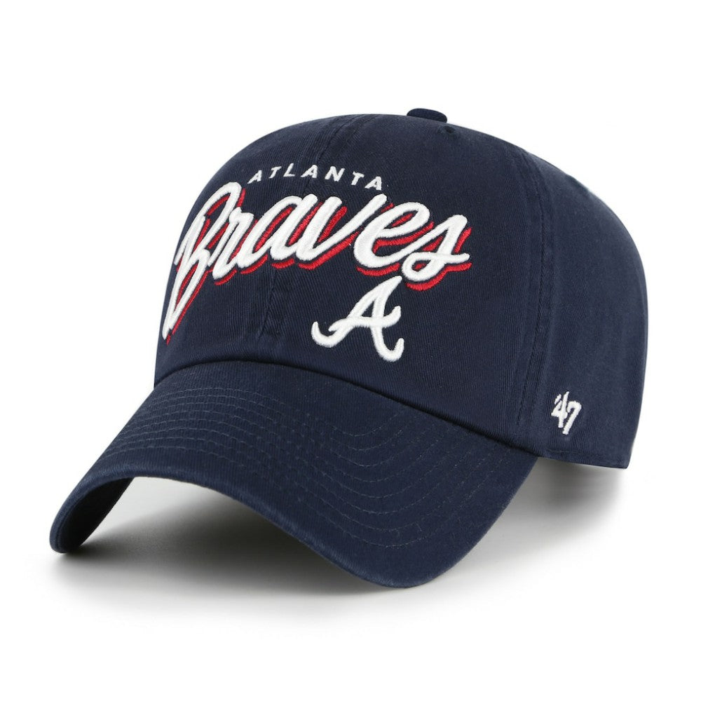 MLB Atlanta Braves '47 Women's Ariana Clean Up Adjustable Hat