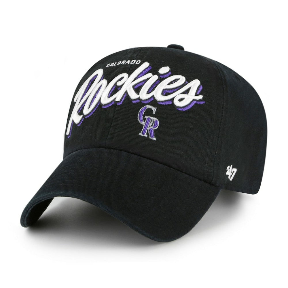 MLB Colorado Rockies '47 Women's Ariana Clean Up Adjustable Hat