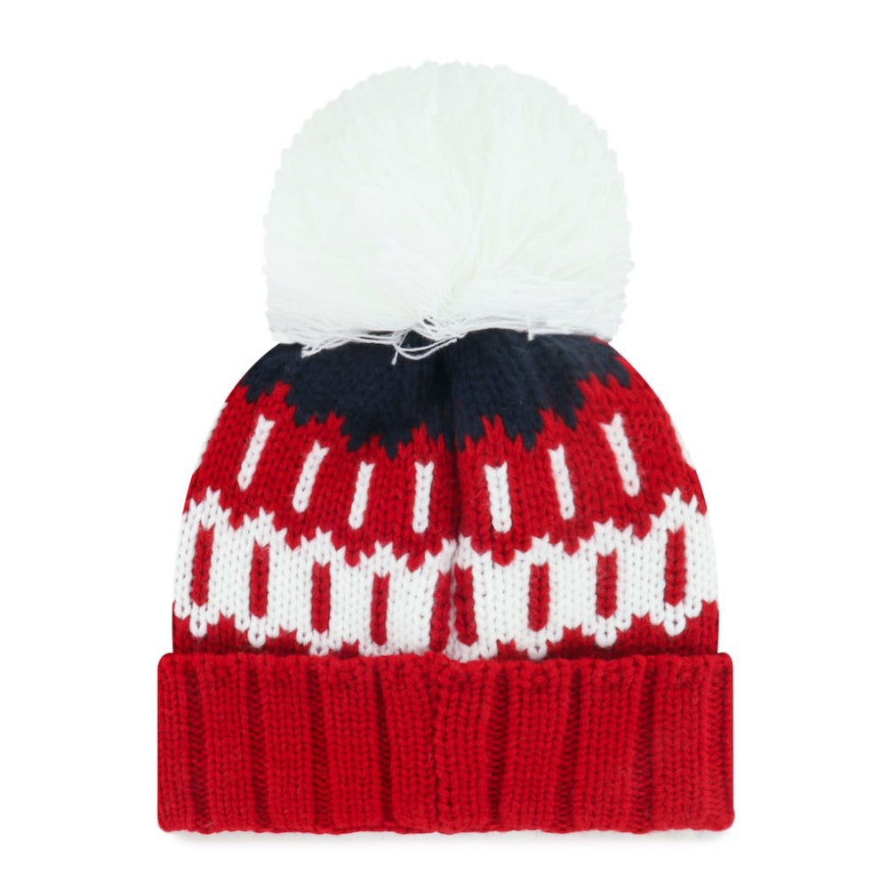 MLB St. Louis Cardinals '47 Women's Felicity Cuffed Knit Hat with Pom