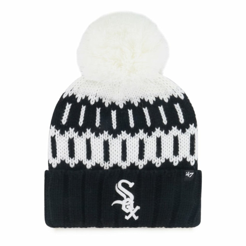 MLB Chicago White Sox '47 Women's Felicity Cuffed Knit Hat with Pom