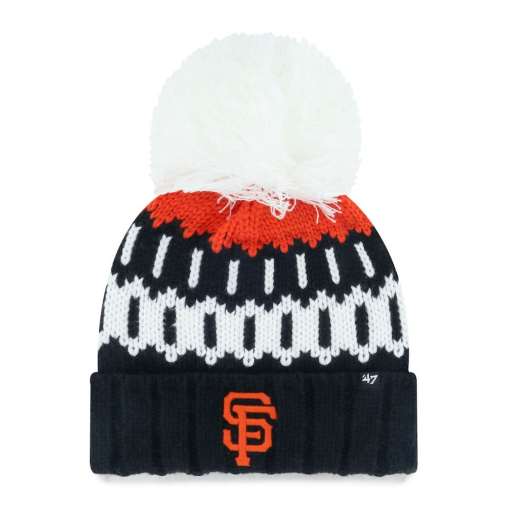 MLB San Francisco Giants '47 Women's Felicity Cuffed Knit Hat with Pom