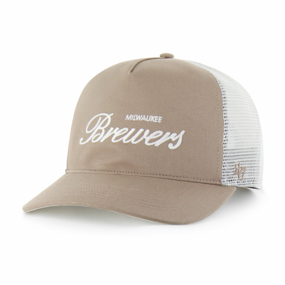 MLB Milwaukee Brewers '47 Foundational Mesh Hitch Adjustable Hat
