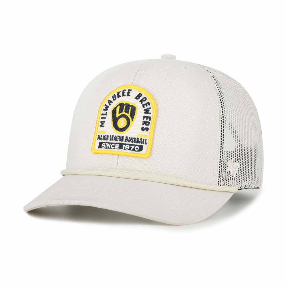 MLB Milwaukee Brewers '47 Gravestone Adjustable Trucker Hat