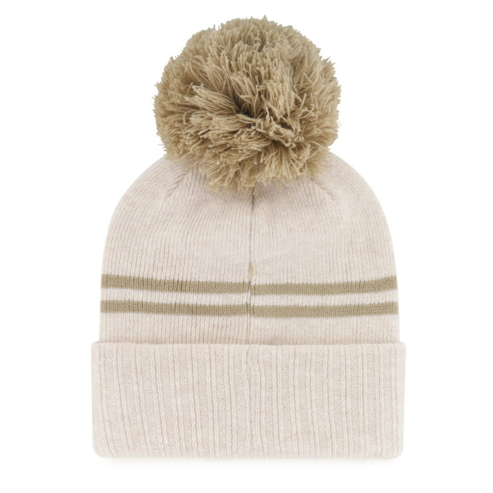 MLB San Francisco Giants '47 Women's Latte Cuffed Knit Hat with Pom