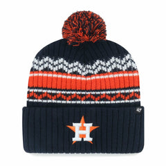 MLB Houston Astros '47 Youth Polar Vortex Cuffed Knit Hat with Pom