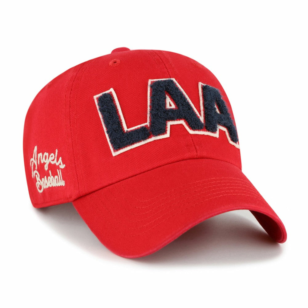 MLB Los Angeles Angels '47 Women's Zoey Clean Up Adjustable Hat