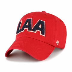 MLB Los Angeles Angels '47 Women's Zoey Clean Up Adjustable Hat