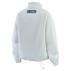 WEAR by Erin Andrews Women's Polar Fleece Half-Zip Jacket - Tennessee Titans