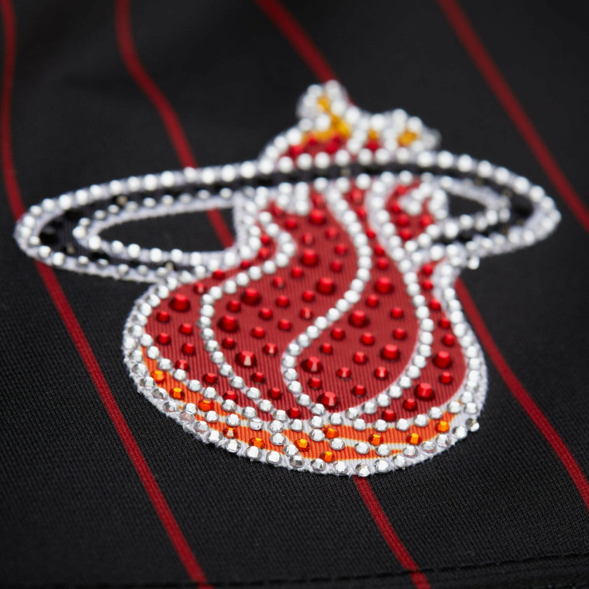 NBA Dwyane Wade Miami Heat x DANNIJO Women's Cropped Football Fashion Jersey