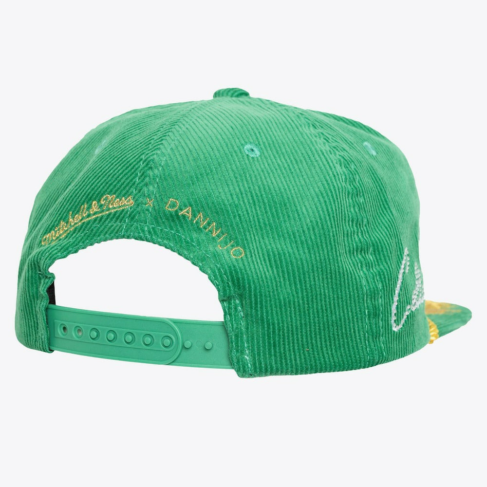 NBA Boston Celtics x DANNIJO Women's Deadstock Cord Snapback Hat