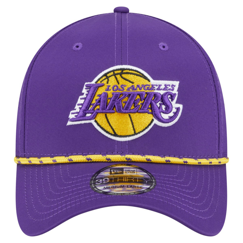 NBA Los Angeles Lakers Featherweight Poly Rope Flex 39Thirty Hat