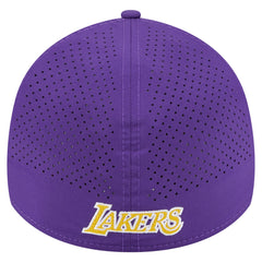 NBA Los Angeles Lakers Featherweight Poly Rope Flex 39Thirty Hat