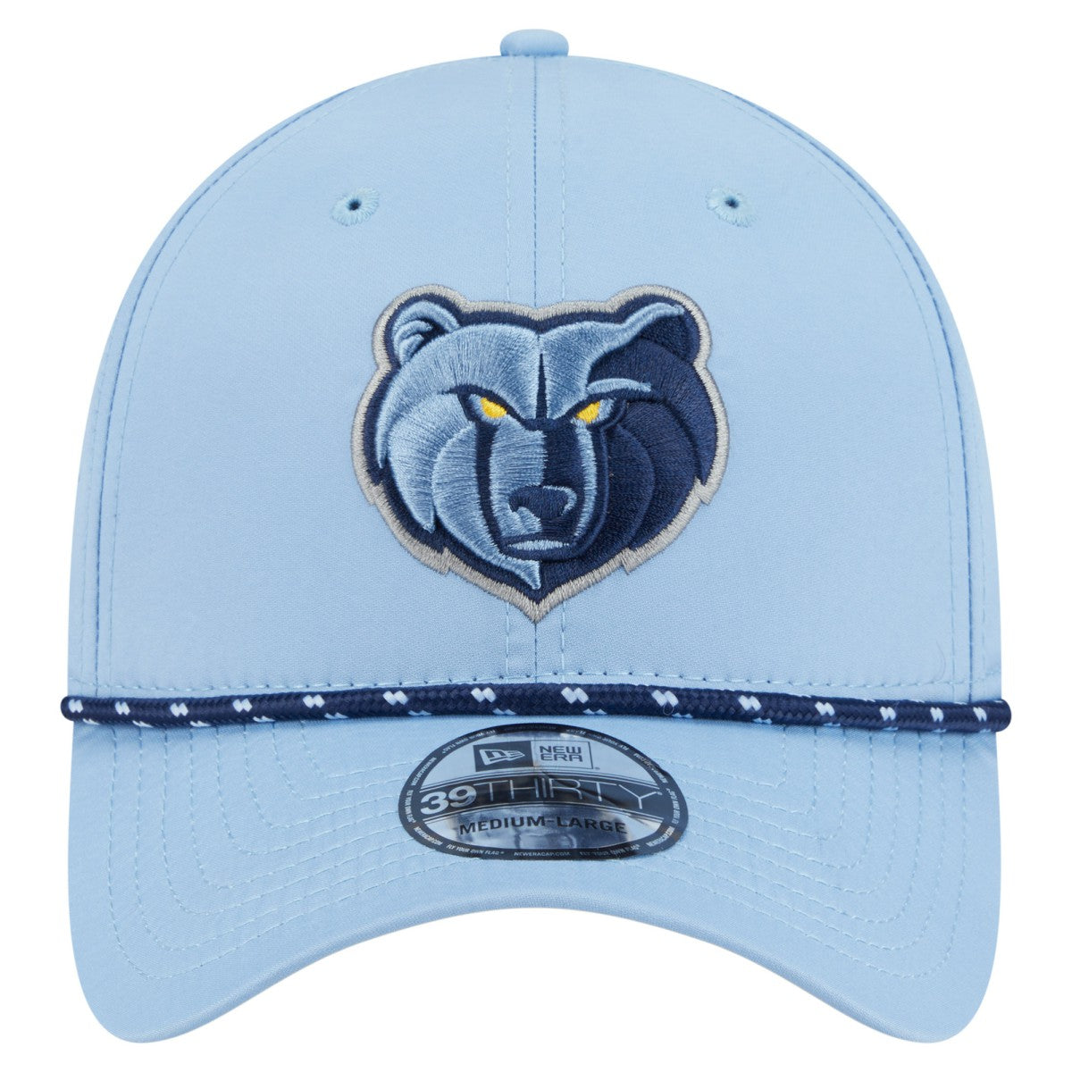 NBA Memphis Grizzlies Featherweight Poly Rope Flex 39Thirty Hat