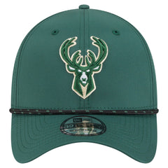 NBA Milwaukee Bucks Featherweight Poly Rope Flex 39Thirty Hat