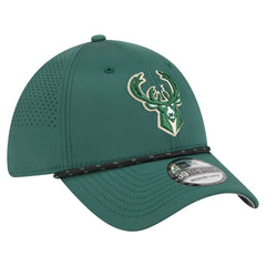 NBA Milwaukee Bucks Featherweight Poly Rope Flex 39Thirty Hat