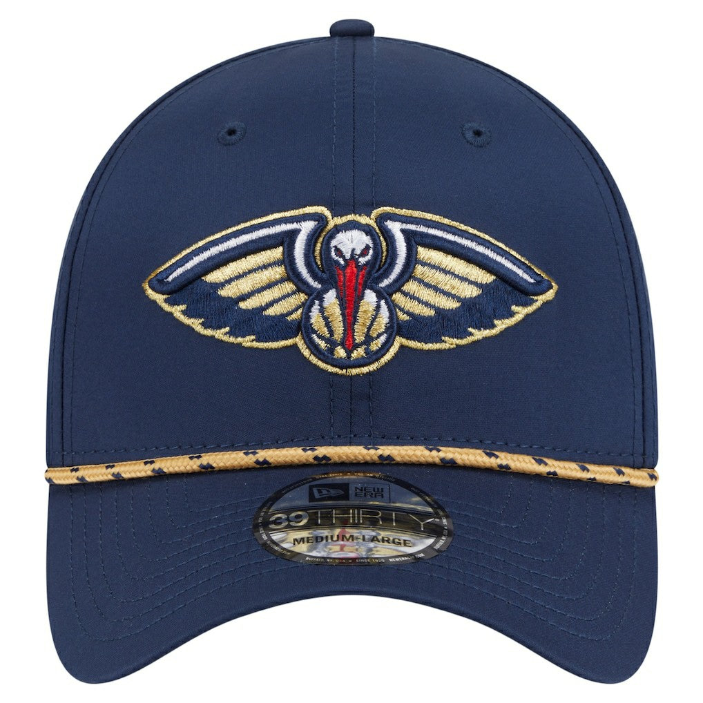 NBA New Orleans Pelicans Featherweight Poly Rope Flex 39Thirty Hat
