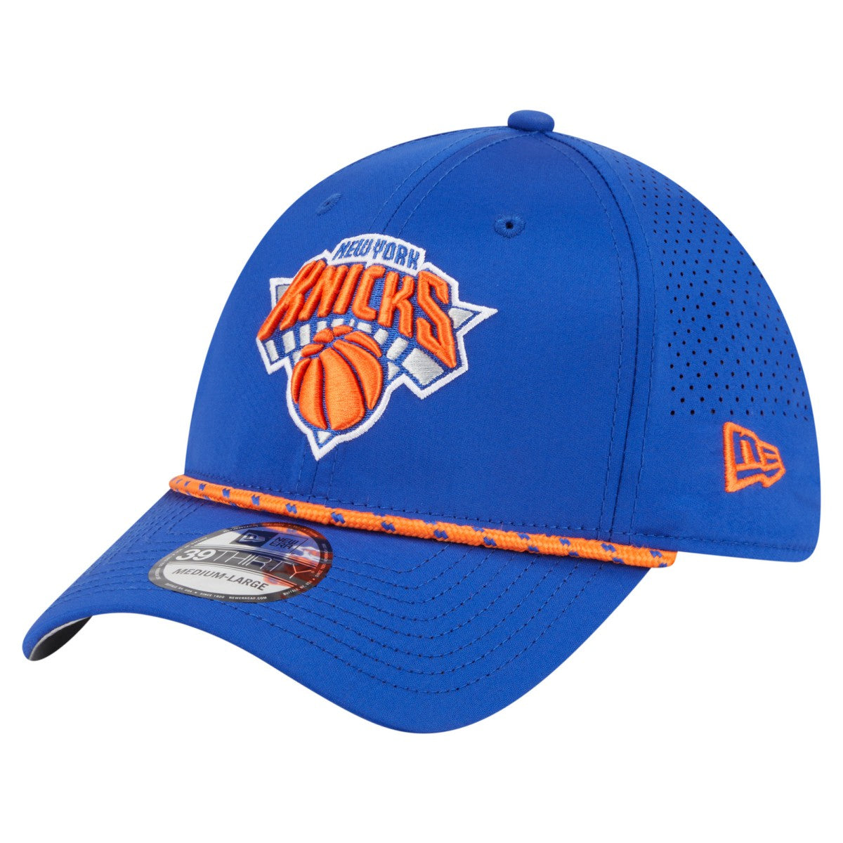 NBA New York Knicks Featherweight Poly Rope Flex 39Thirty Hat