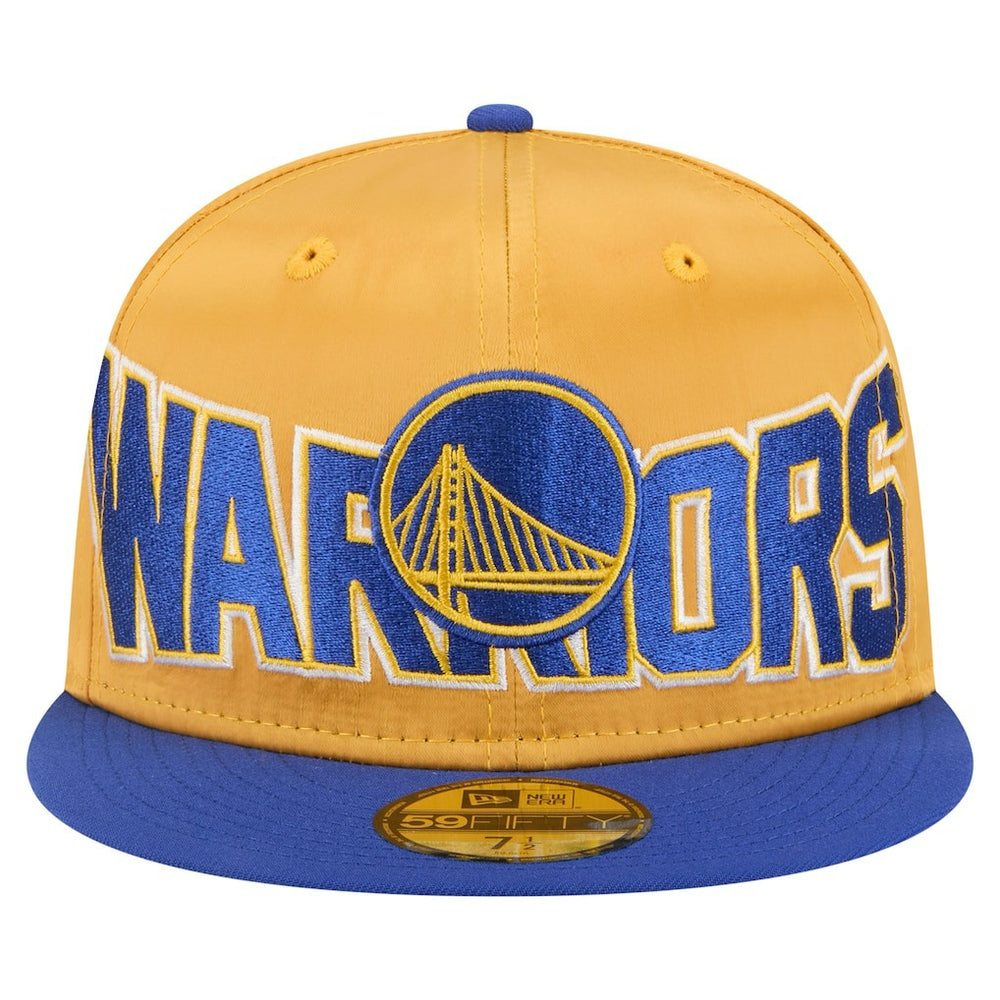 NBA Golden State Warriors Satin Two-Tone 59FIFTY Fitted Hat sale